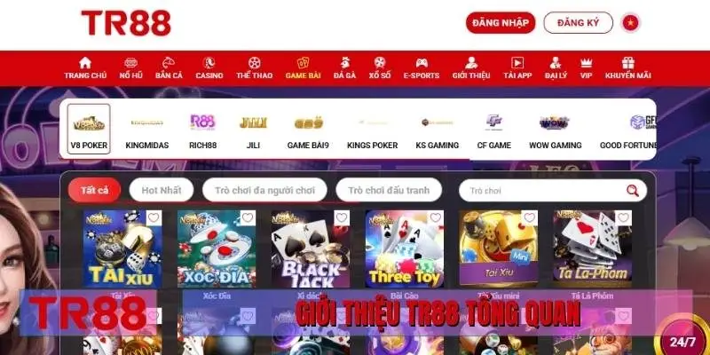 Giới thiệu TR88 tổng quan