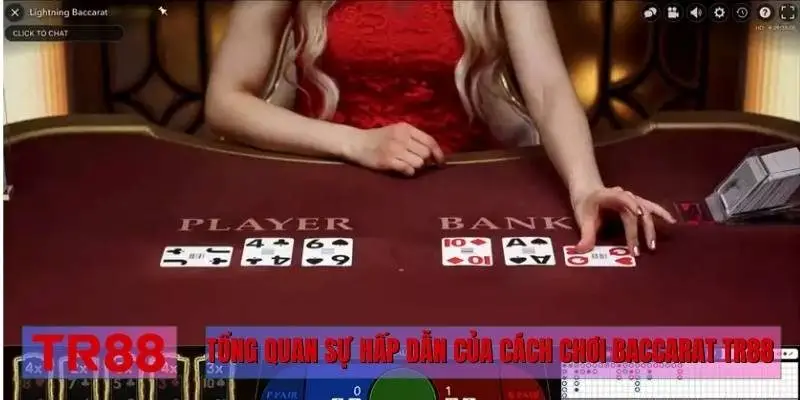 Tổng quan sự hấp dẫn của cách chơi Baccarat TR88